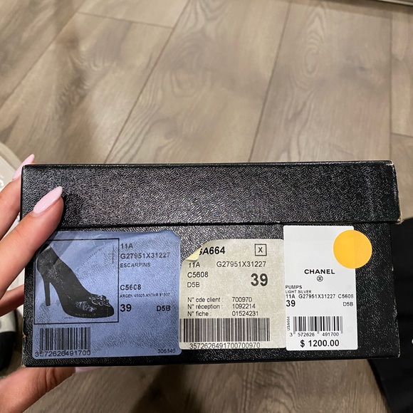 Chanel Silver Pumps - Picture 7 of 11